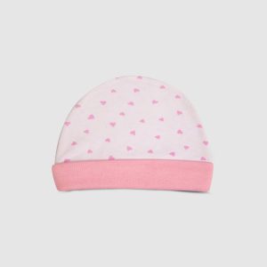 Baby Cap Unique Design Soft Comfortable Cotton Infant Clothing Accessory   Variation 8 - Pink / Newborn