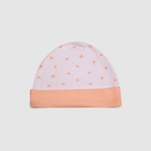 Baby Cap Unique Design Soft Comfortable Cotton Infant Clothing Accessory   Variation 11 - Pink / Newborn