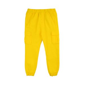 Bright Yellow Cargo Pants - Yellow / 2-3 Years