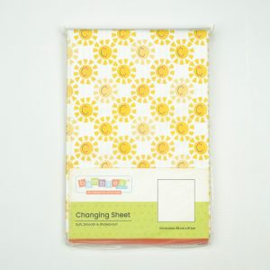 CHANGING SHEET RUBBER SUNSHINE SMALL - New Born