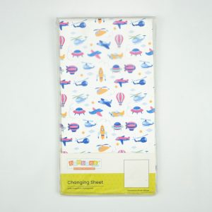 CHANGING SHEET RUBBER AEROPLANE LARGE - New Born