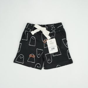 SHORTS GHOST BLACK INFANT - 0-3 Months