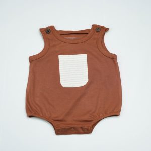 BODYSUIT KANGAROO POCKET BEIDGE INFANT - New Born
