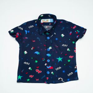 T SHIRT HAWAI BLUE STAR INFANT - 12-18 Months