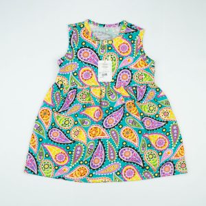 FROCK A-LINE PAISLEY TODDLER - 4-5 Years