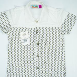SHIRT CUT & SEW BOYS ABTRACT FLOWER TODDLER - 3-4 Years