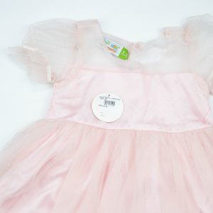 FROCK TRIPPLE LAYERS PINK TODDLER - 6-12 Months