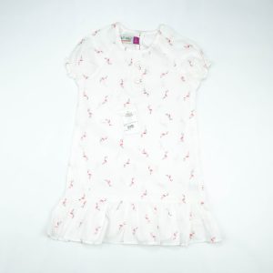 TOP WHITE LILAC FLOWER TODDLER - 2-3 Years