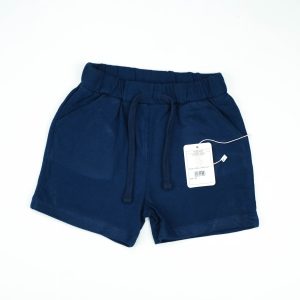 SHORTS DRAW STRING NAVY - 3-4 Years