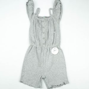 BODYSUIT OFF SHOULDER GREY - 12-18 Months