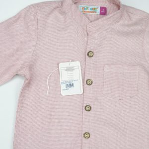 SHIRT FRONT POCKET BOYS RED CHECK TOODLER - 3-4 Years