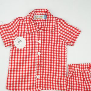SUIT 3 PC BOYS RED - 2-3 Years
