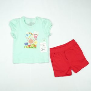 SUIT 2 PC RAINBOW CHARACTER INFANT - 0-3 Months