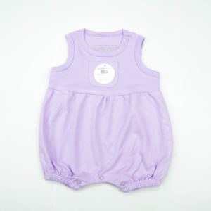 JUMPSUIT KANGROO POCKET LT PINK INFANT - New Born