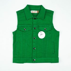 JACKET TWILL GREEN - 6-12 Months