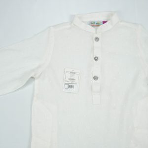 KURTA STRIPES BEIDGE DOT TODDLER - 2-3 Years