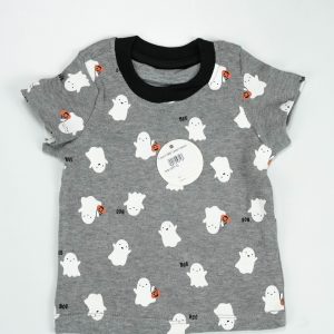 T-SHIRT GREY GHOST INFANT - 0-3 Months