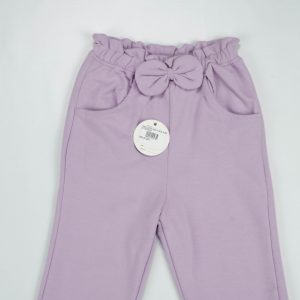 TIGHT WITH FRONT BOW PURPLE TOODLER - 3-4 Years