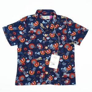 T SHIRT HAWAI BLUE TIGER TOODLER - 3-4 Years