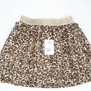 SKIRTS WITH FRILL CHEETA PRINT GIRLS - 12-18 Months