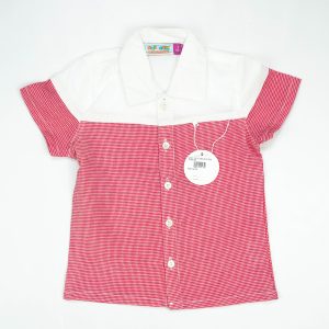 SHIRT CUT & SEW BOYS RED TODDLER - 2-3 Years