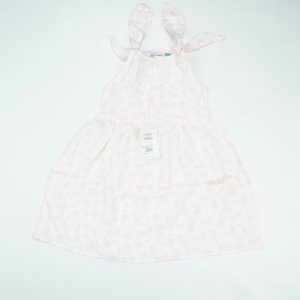 FROCK FLAIR FRILL BODY PINK FLORAL INFANT - 0-3 Months