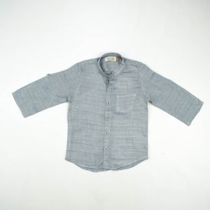 SHIRT FRONT POCKET BOYS BLACK TOODLER - 2-3 Years