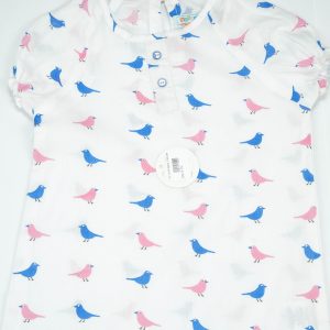 TOP WHITE BIRDS TODDLER - 2-3 Years