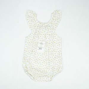 BODYSUIT YOLK SLEEVE YELLOW FLOWER INFANT - 0-3 Months