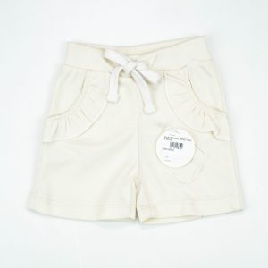 SHORTS FLORAL POCKET PEACH INFANT - 0-3 Months