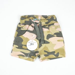 SHORTS TERRY CAMOUFLAGE TODDLER - 3-4 Years
