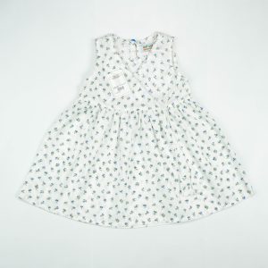 FROCK MOCK NECK LILAC FLOWER INFANT - 0-3 Months