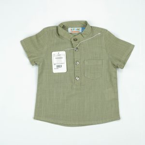 SHIRT KURTI BOYS BROWN INFANT - 12-18 Months