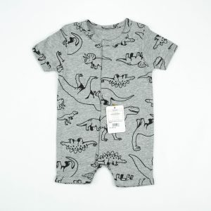 BODYSUIT OFF WHITE DINO INFANT - 0-3 Months