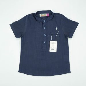 SHIRT KURTI BOYS NAVY TODDLER - 3-4 Years