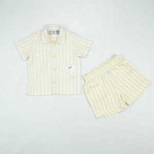 SUIT 3 PC BOYS YELLOW - 12-18 Months