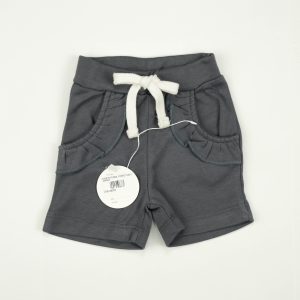 SHORTS FLORAL POCKET NAVY INFANT - 0-3 Months