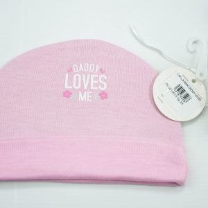 CAP L B.PINK DADDY LOVES - New Born