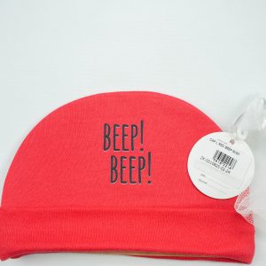 CAP L RED BEEP BEEP - New Born