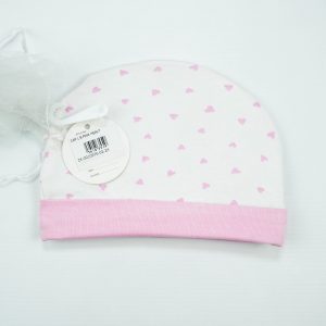 Cap L B.Pink Heart - New Born