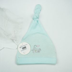 Cap Knotted B.Blue Little Dino - New Born