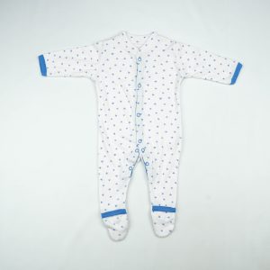 SLEEP SUIT PK3 0-3M LILAC BLOOMING - New Born