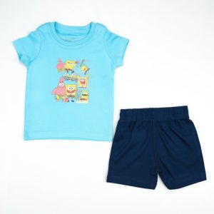 SUIT 2 PC SPONGEBOB INFANT - 0-3 Months