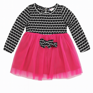 Frock Neck Body Pink Toddler - 12-18 Months