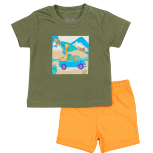 Suit 2 Pc Animal Tour Infant - 6-12 Months