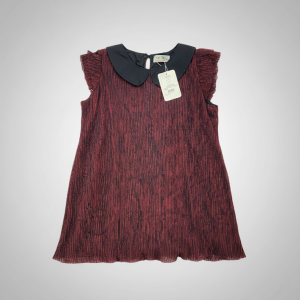 Top Shimmer Crush Silver Toddler